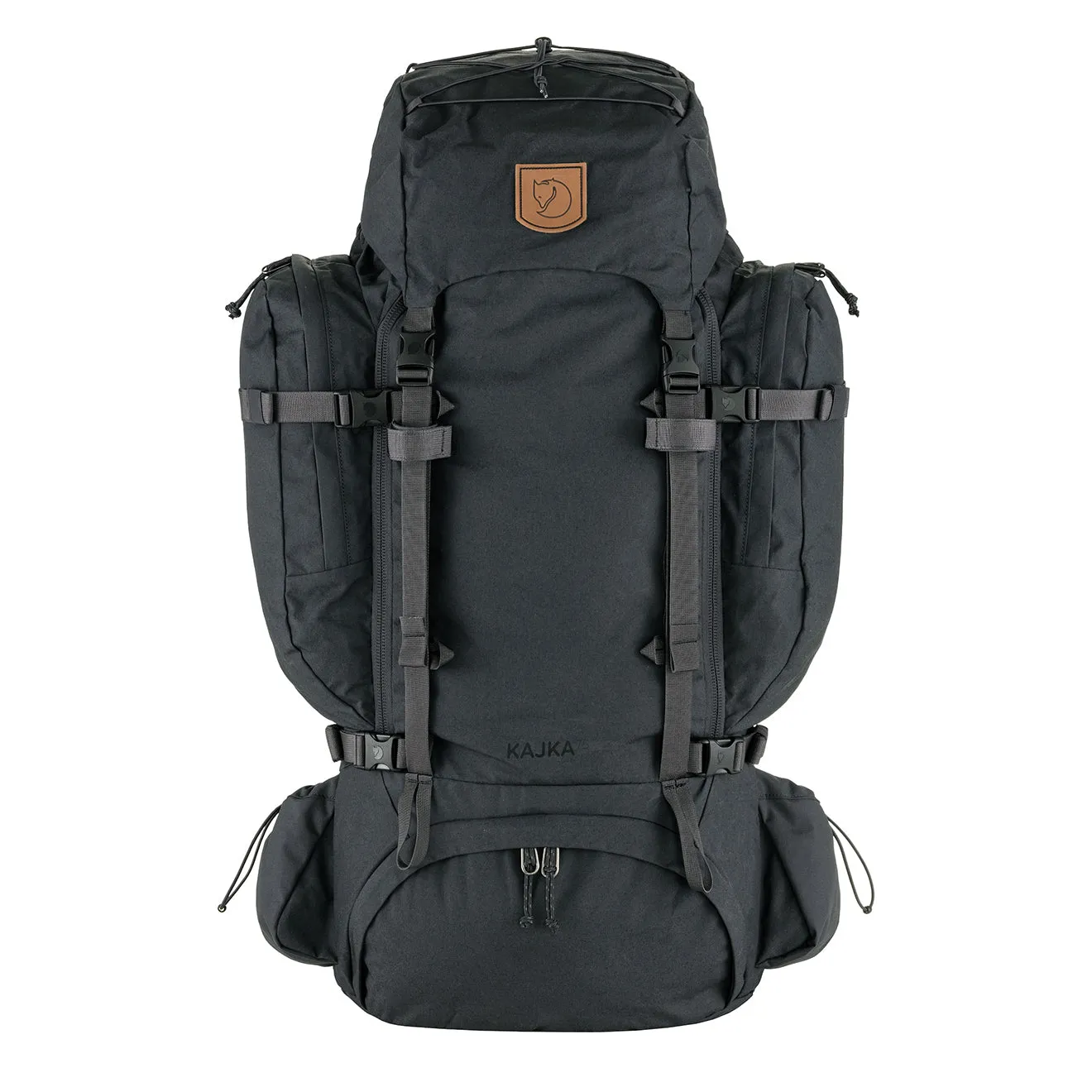 Sacs Fjallraven pour Homme - Fjallraven Kajka 55 M/L - Noir Charbon