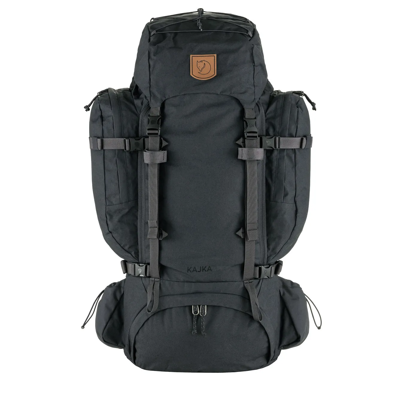 Sacs Fjallraven pour Homme - Fjallraven Kajka 75 M/L - Noir Charbon