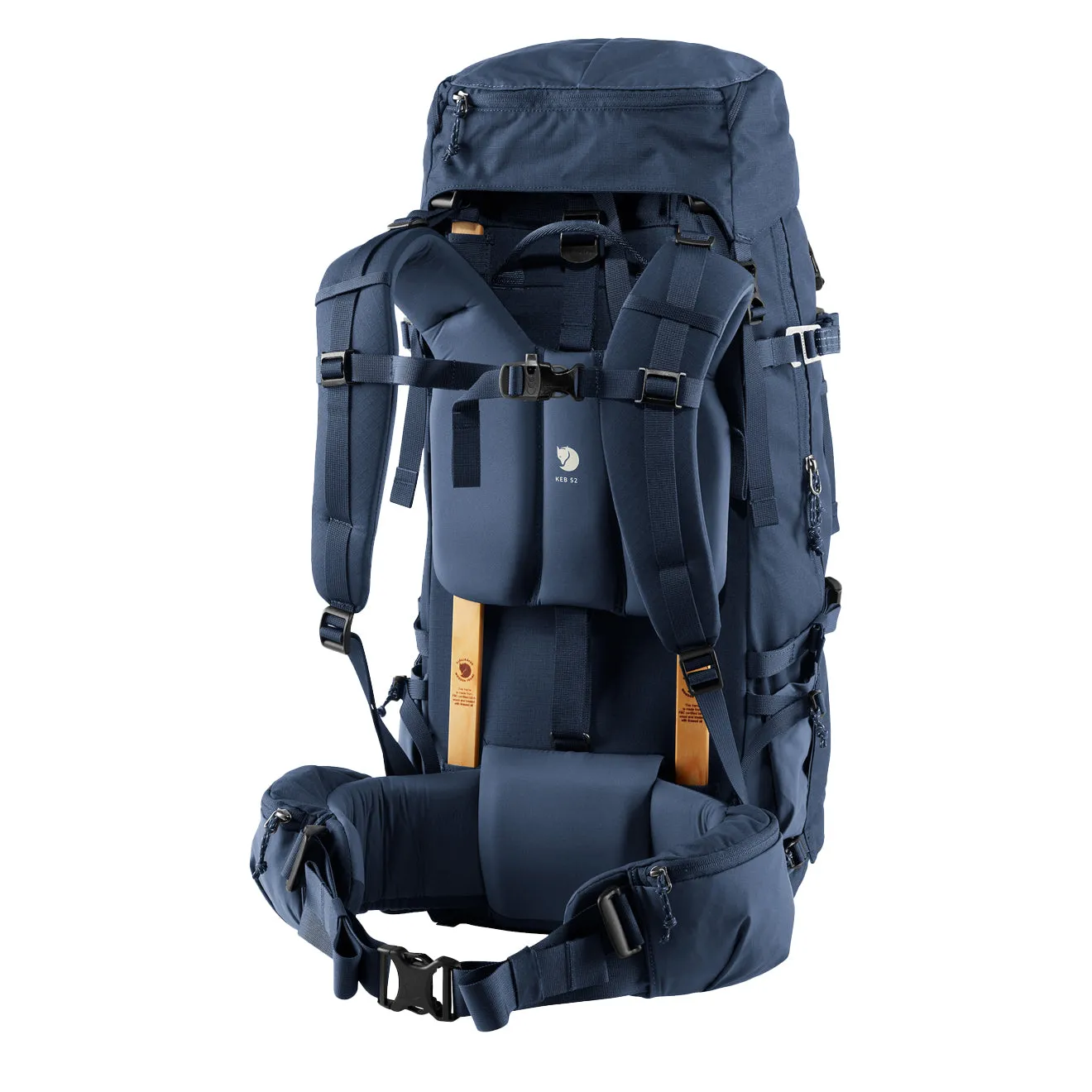 Sacs Fjallraven pour Homme Keb 52 Tempête / Bleu Marine Foncé