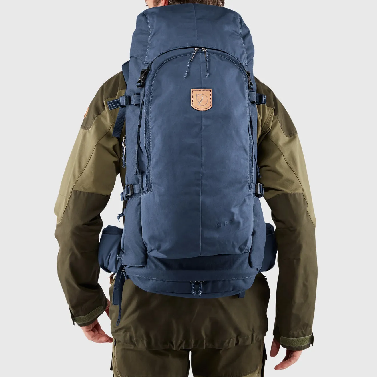 Sacs Fjallraven pour Homme Keb 52 Tempête / Bleu Marine Foncé