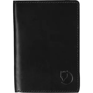 Bags Fjallravenbags Men Fjallraven Leather Passport Cover Black