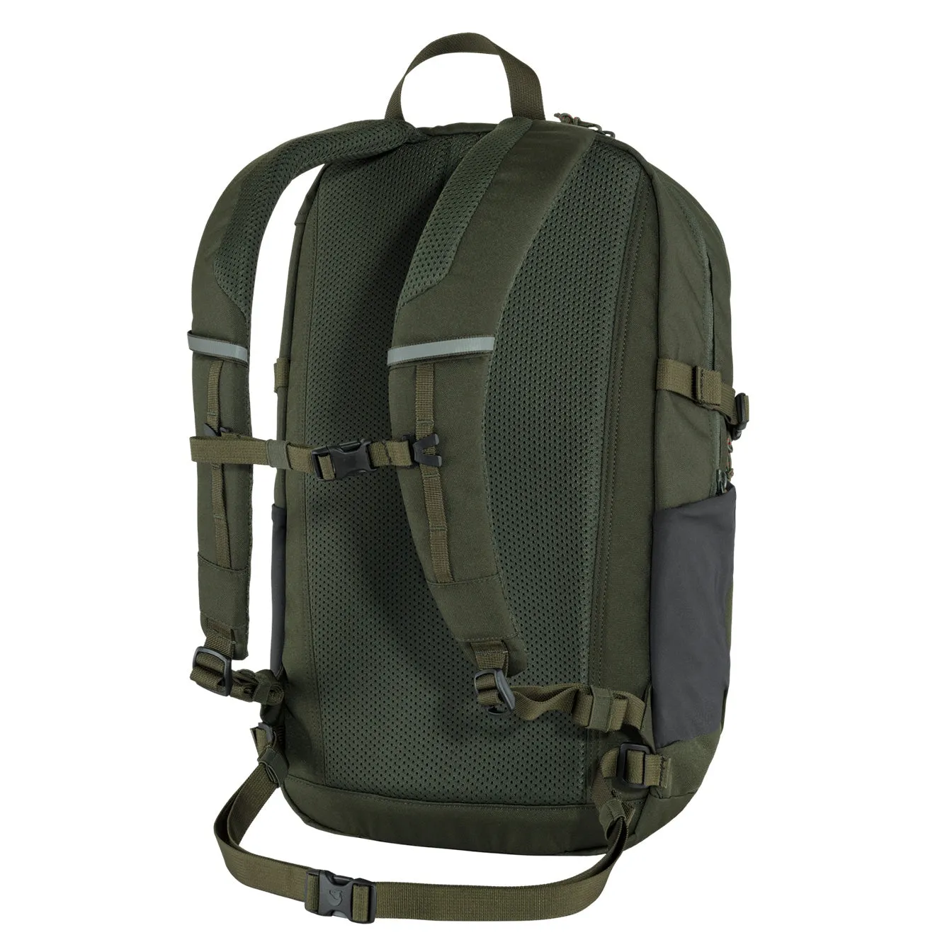 Sacs Fjallraven Homme Sac à dos Fjallraven Skule 28L Vert forêt profond