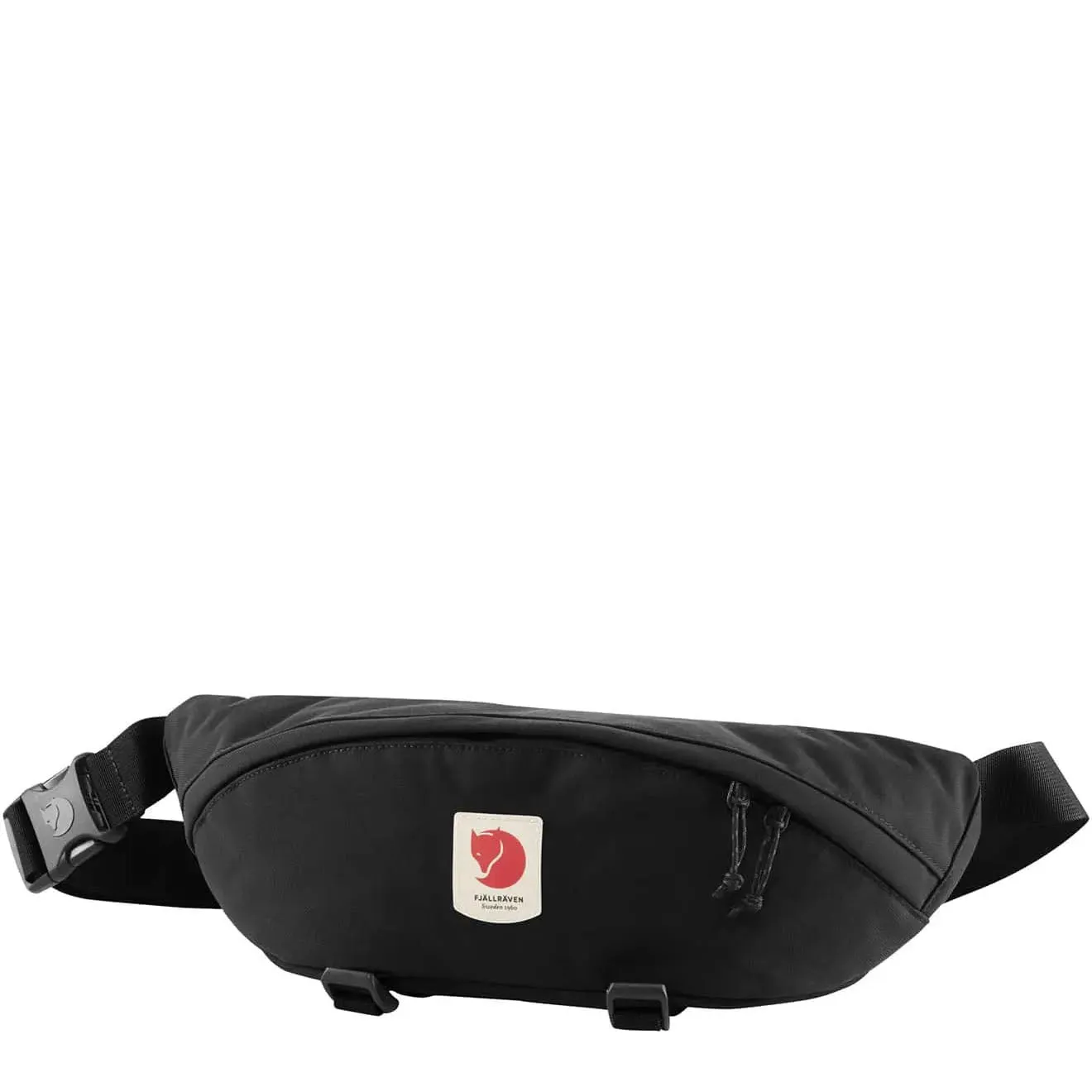Sacs Fjallraven pour Hommes - Sac banane Fjallraven Ulvo Grande Taille Noir