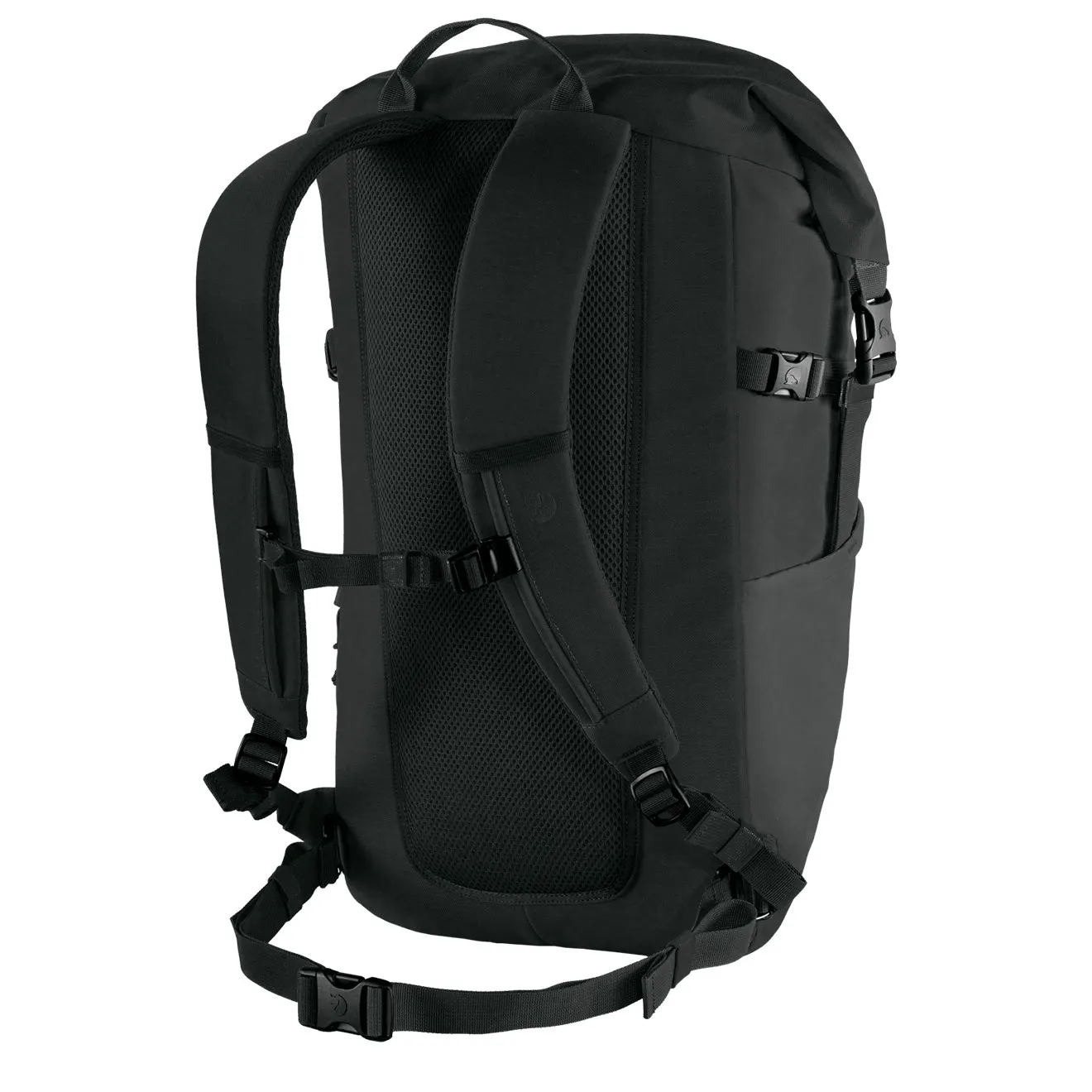 Sacs Fjallraven Homme Sac à dos Fjallraven Ulvo Rolltop 30 Noir