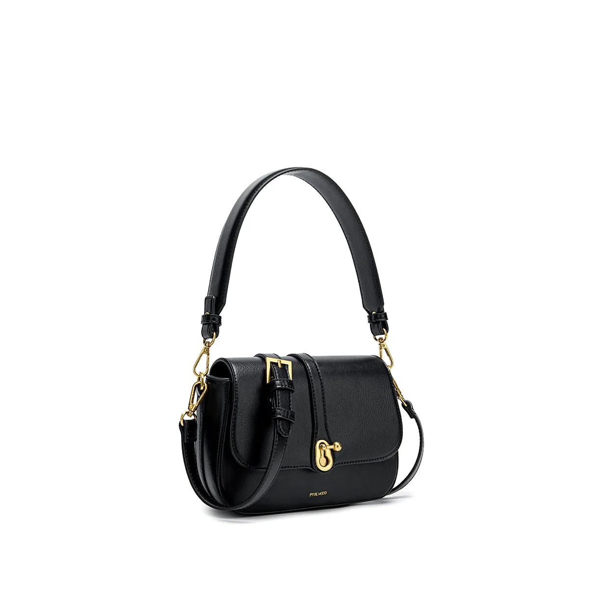 Sac Pixie Mood Femme Jean Athena Saddle - Noir
