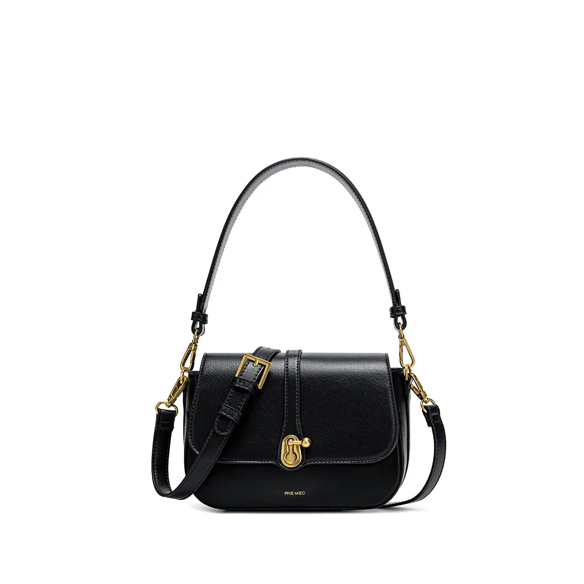 Sac Pixie Mood Femme Jean Athena Saddle - Noir