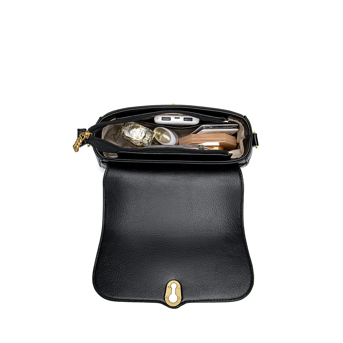 Sac Pixie Mood Femme Jean Athena Saddle - Noir