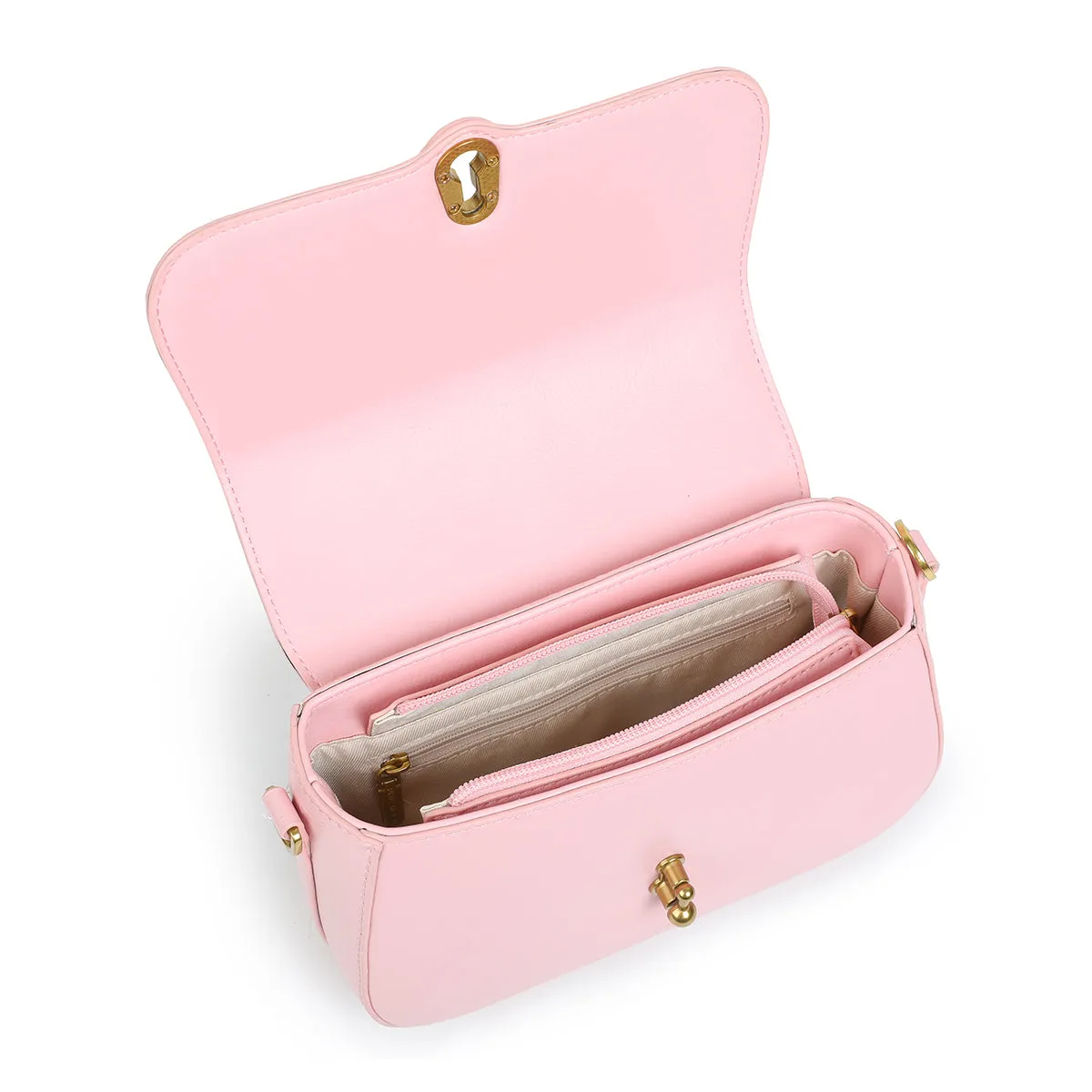 Sac Pixie Mood Femme Jean Athena Saddle - Rose Clair
