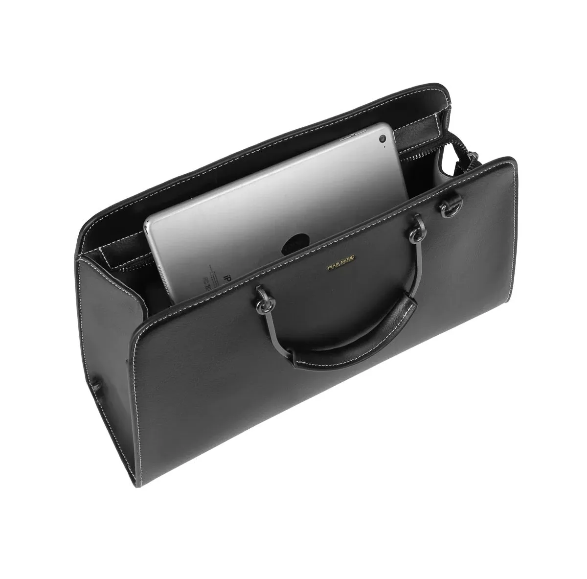 Sac Pixie Mood Femme Denim Becca Grand Tote - Noir Recyclé