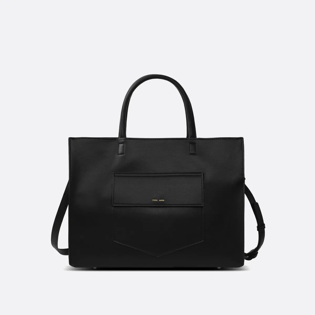 Sac Pixie Mood Femme Denim Caitlin Grand Tote - Noir Recyclé