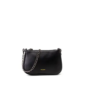Bags Pixie Mood Women Jeans Francine Chain Crossbody - Black Recycled