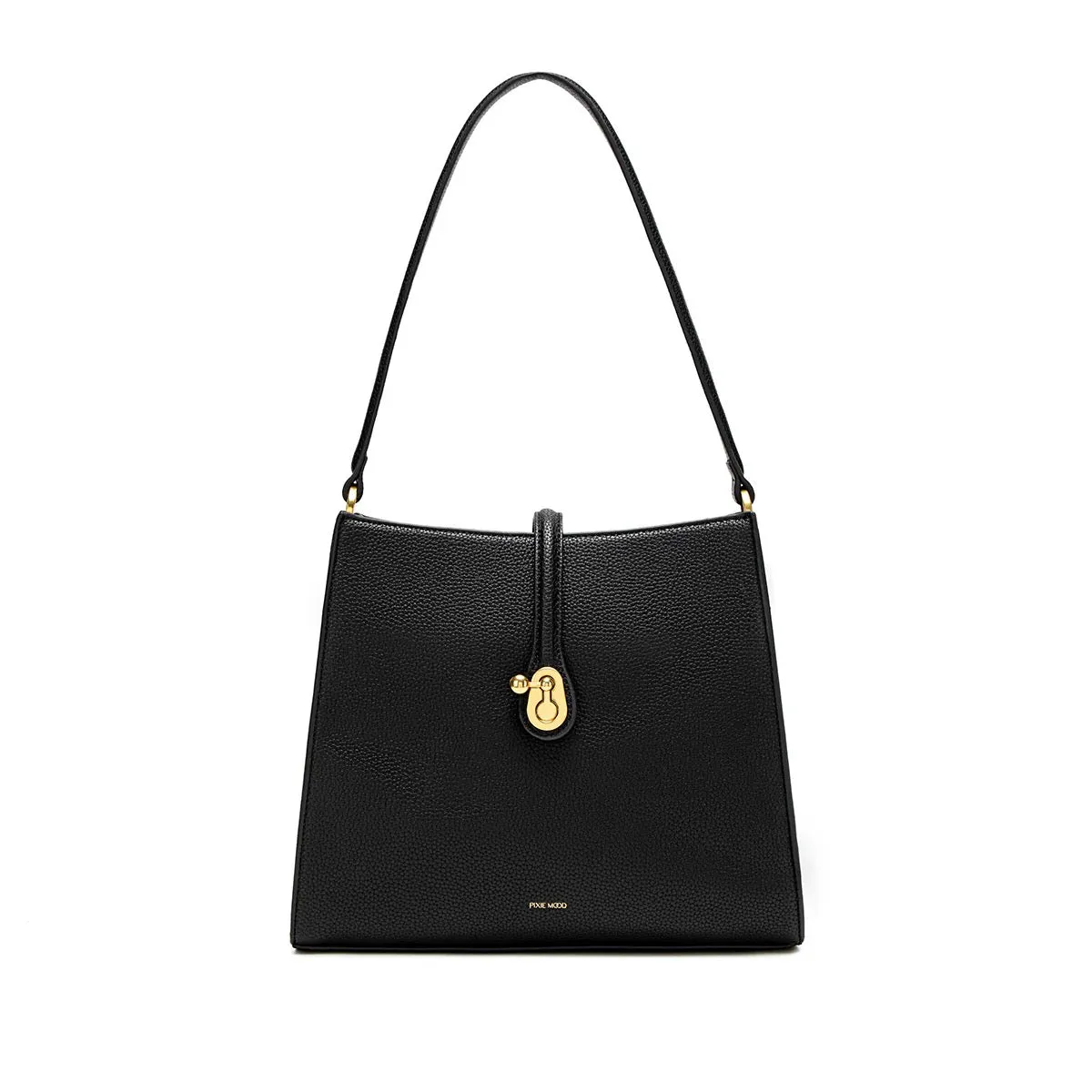 Sac à bandoulière Pixie Mood pour femmes avec fermeture à clé - Noir
