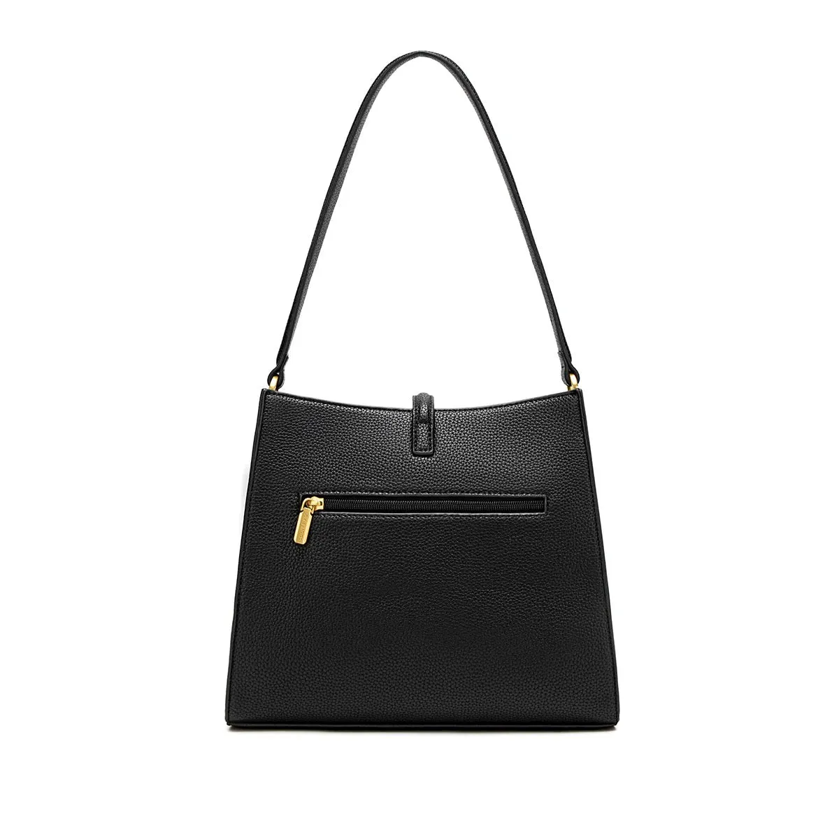 Sac à bandoulière Pixie Mood pour femmes avec fermeture à clé - Noir