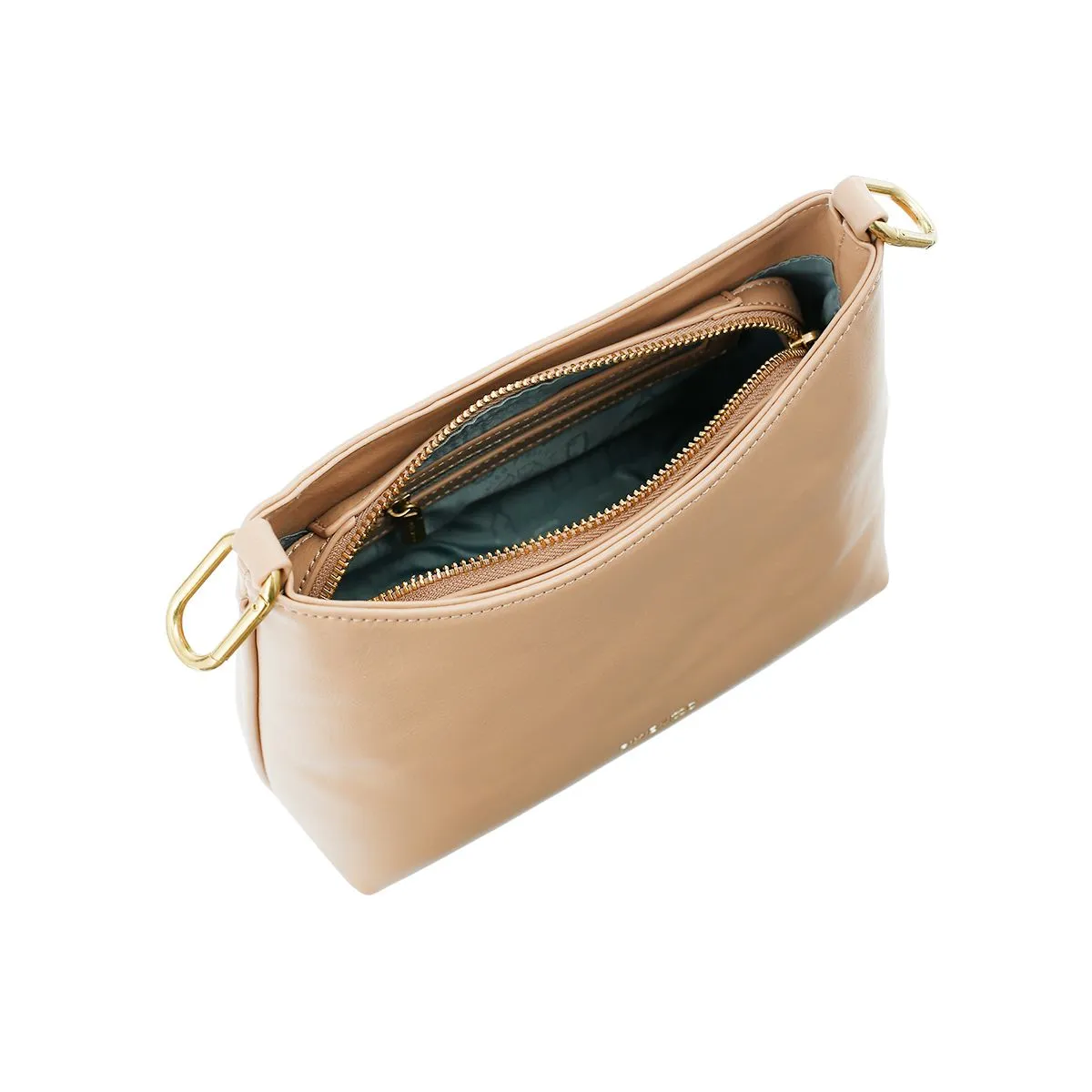 Sac à bandoulière Sara en jean pour femmes Pixie Mood - Sable recyclé