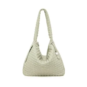 Bags Pixie Mood Women Jeans Waffle Shoulder Bag Large
