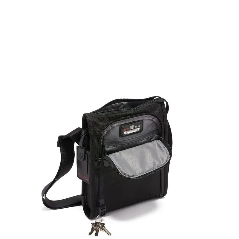 Sac Tumi Alpha 3 à pochettes petit // Noir