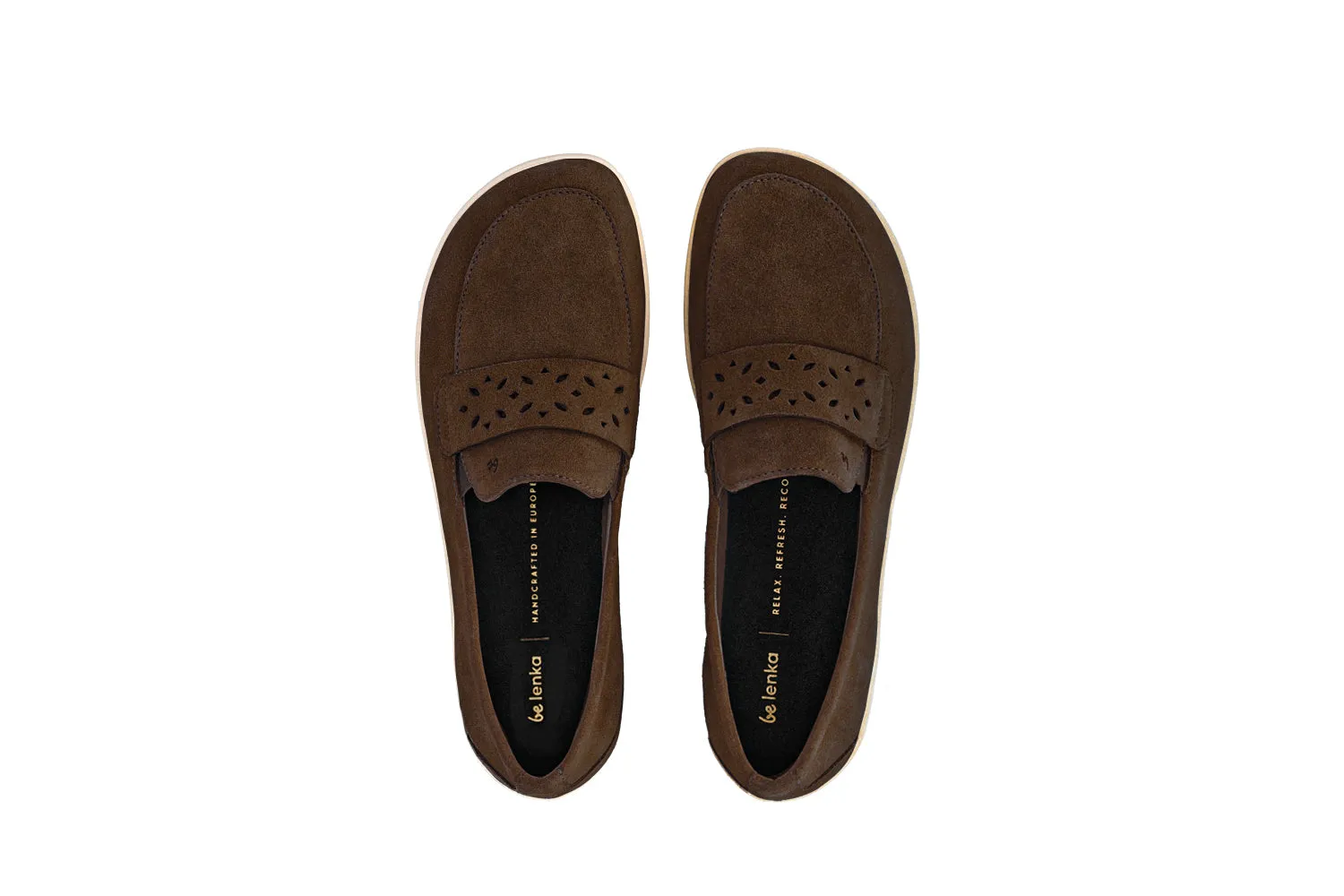 Mocassins Pieds Nus Be Lenka Bianca - Chaussures Marron Chocolat_Be Lenka_Chaussures