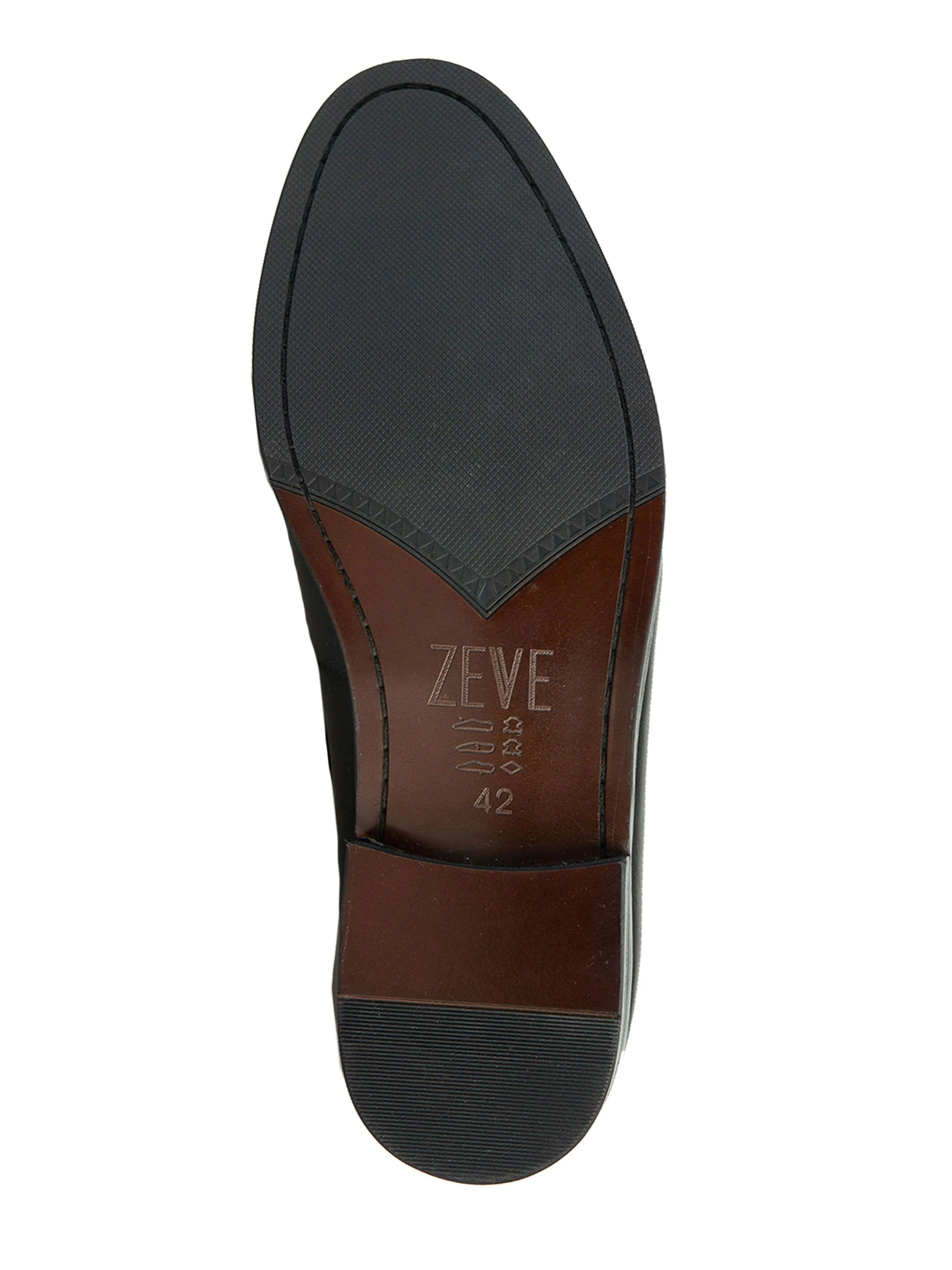 Loafer Belge - Peau de Serpent Noir Gris Double Bride (Patine Peinte à la Main)