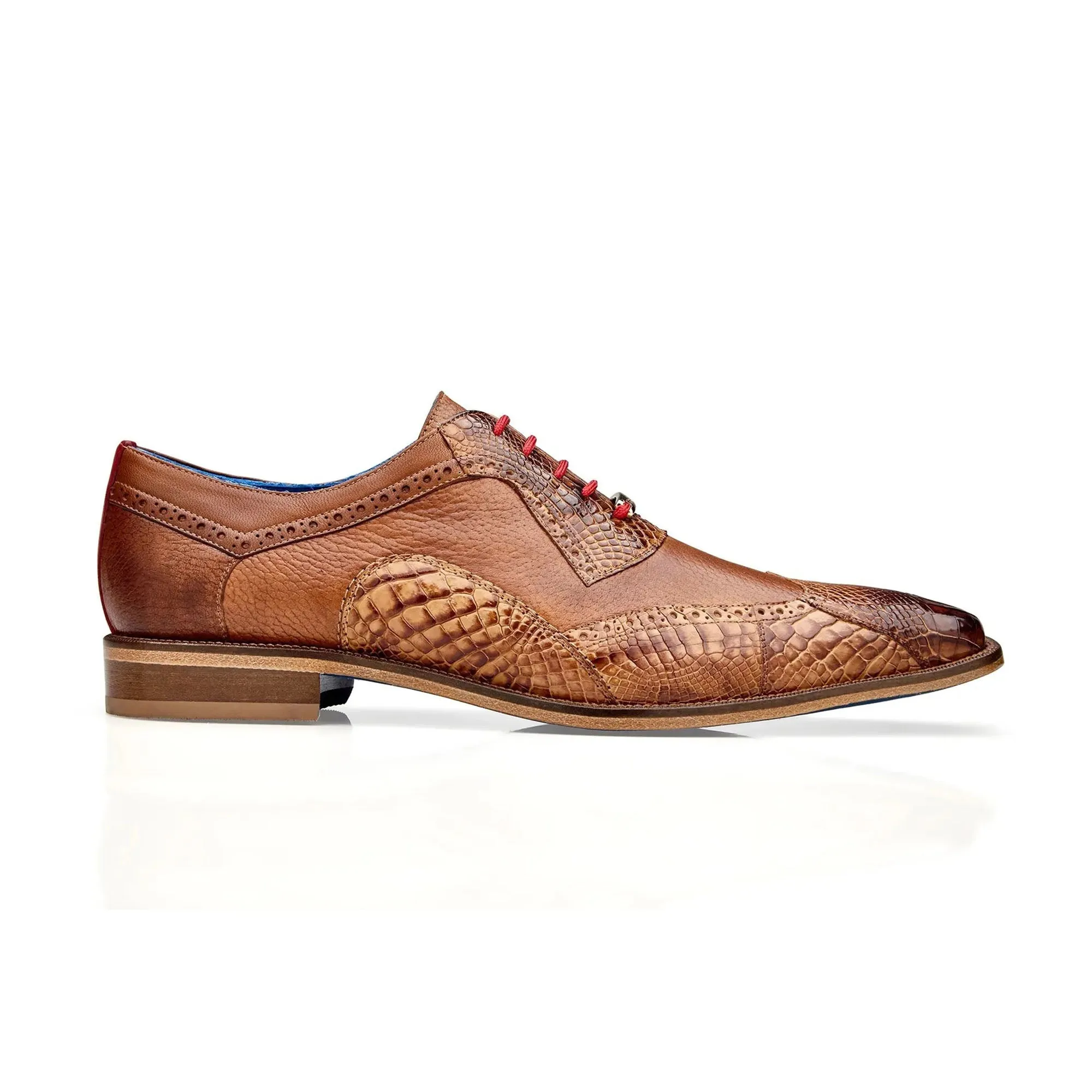 Chaussures Belvedere Exotic Skin Belvedere Roberto en Alligator Selle Antique & Chaussures Habillées en Cuir