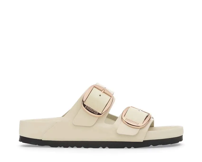 Birkenstock Arizona Big Buckle en cuir vernis naturel_Birkenstock