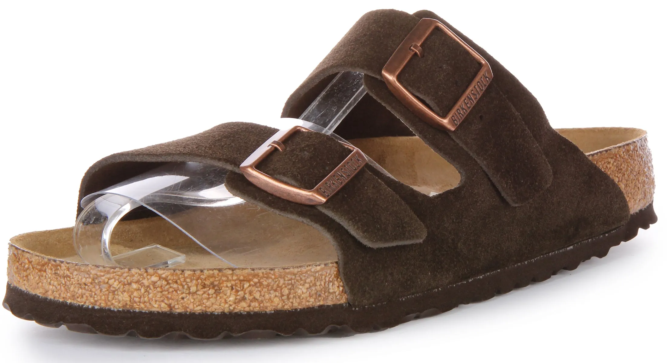 Birkenstock Arizona Bs en Moka pour Hommes | Chaussures à Taille Régulière Birkenstock