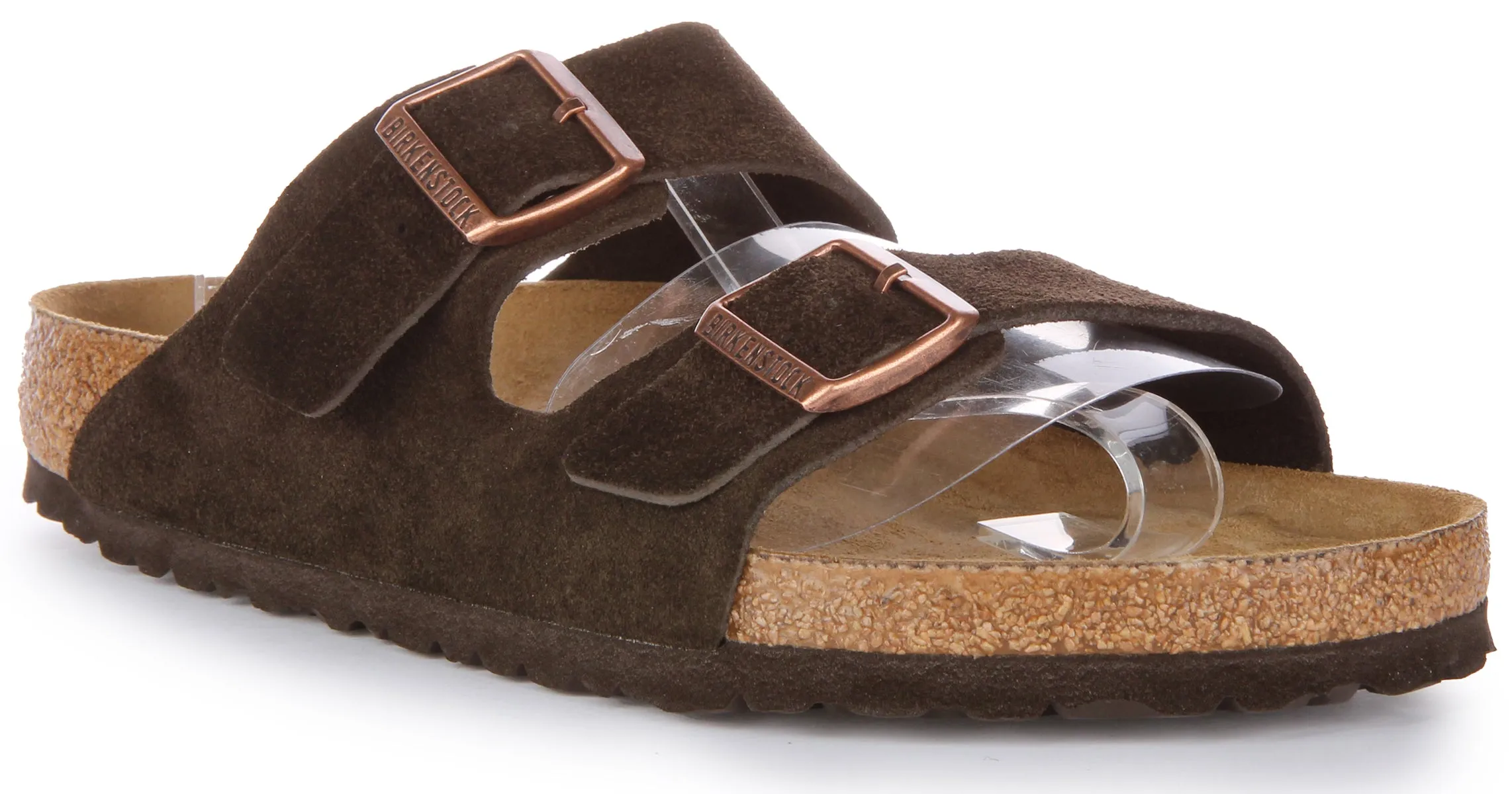 Birkenstock Arizona Bs en Moka pour Hommes | Chaussures à Taille Régulière Birkenstock
