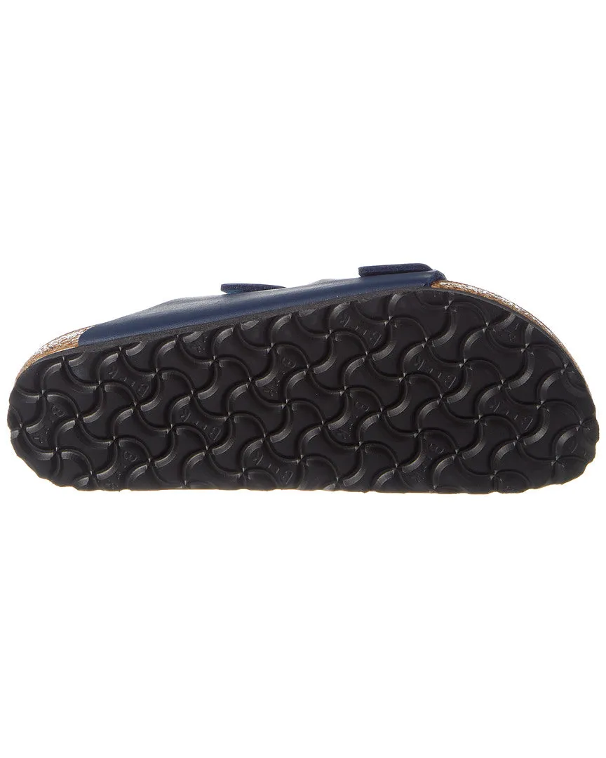 Birkenstock Arizona Étroite Sandale Birko-Flor, 38, Bleu