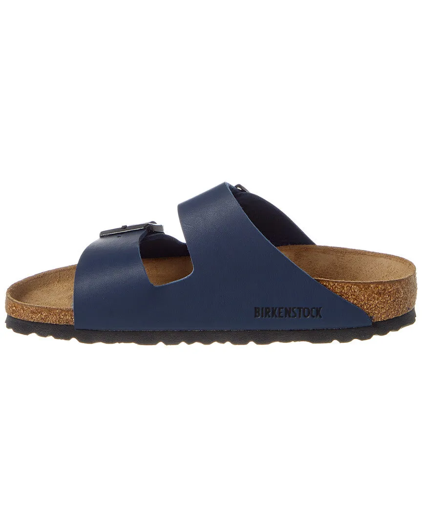 Birkenstock Arizona Étroite Sandale Birko-Flor, 38, Bleu