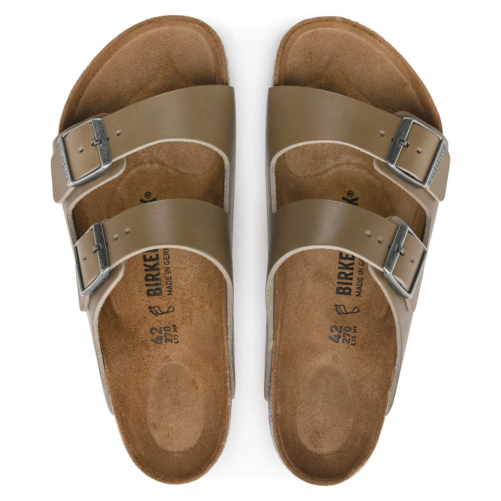 BIRKENSTOCK ARIZONA CUIR NATUREL