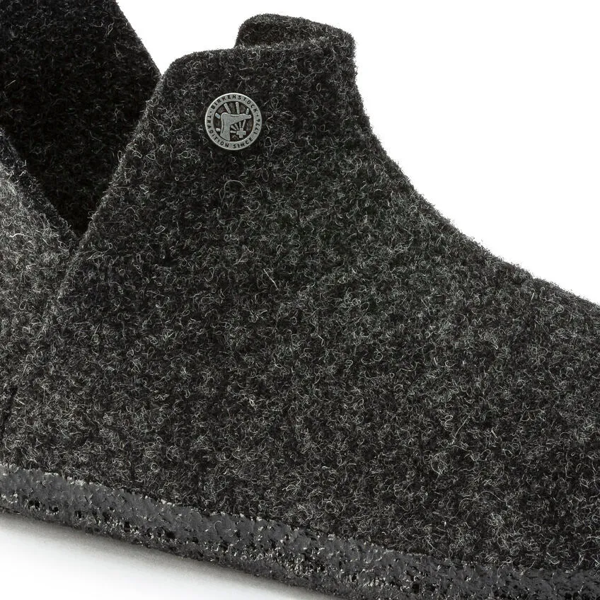 Birkenstock Chaussures Andermatt Laine/Doublure en Mouton Anthracite