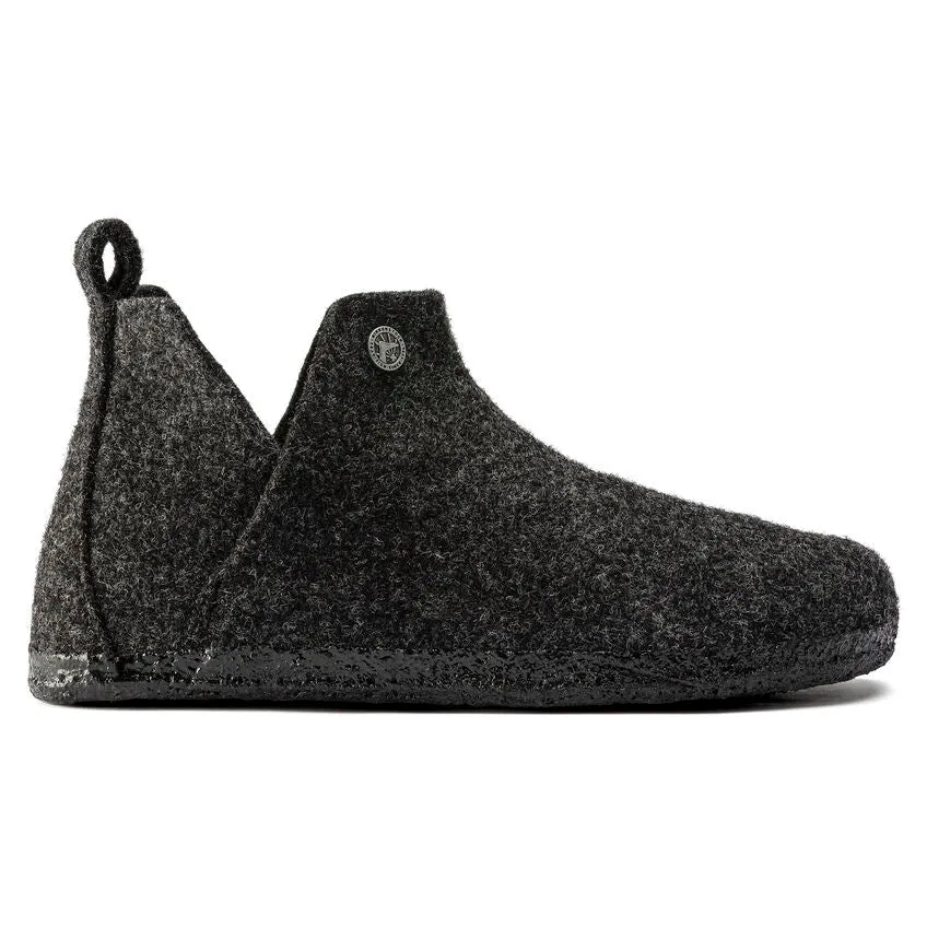 Birkenstock Chaussures Andermatt Laine/Doublure en Mouton Anthracite