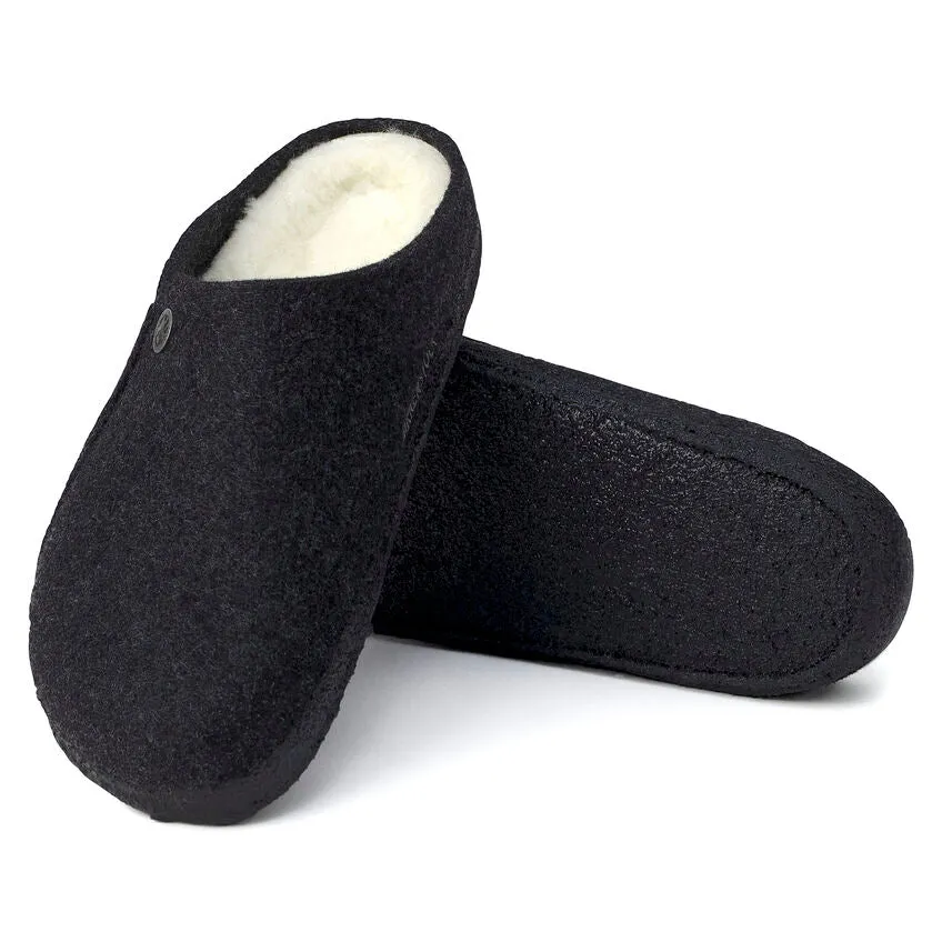 Chaussures Birkenstock pour Femmes Zermatt Laine/Doublure en Mouton Anthracite