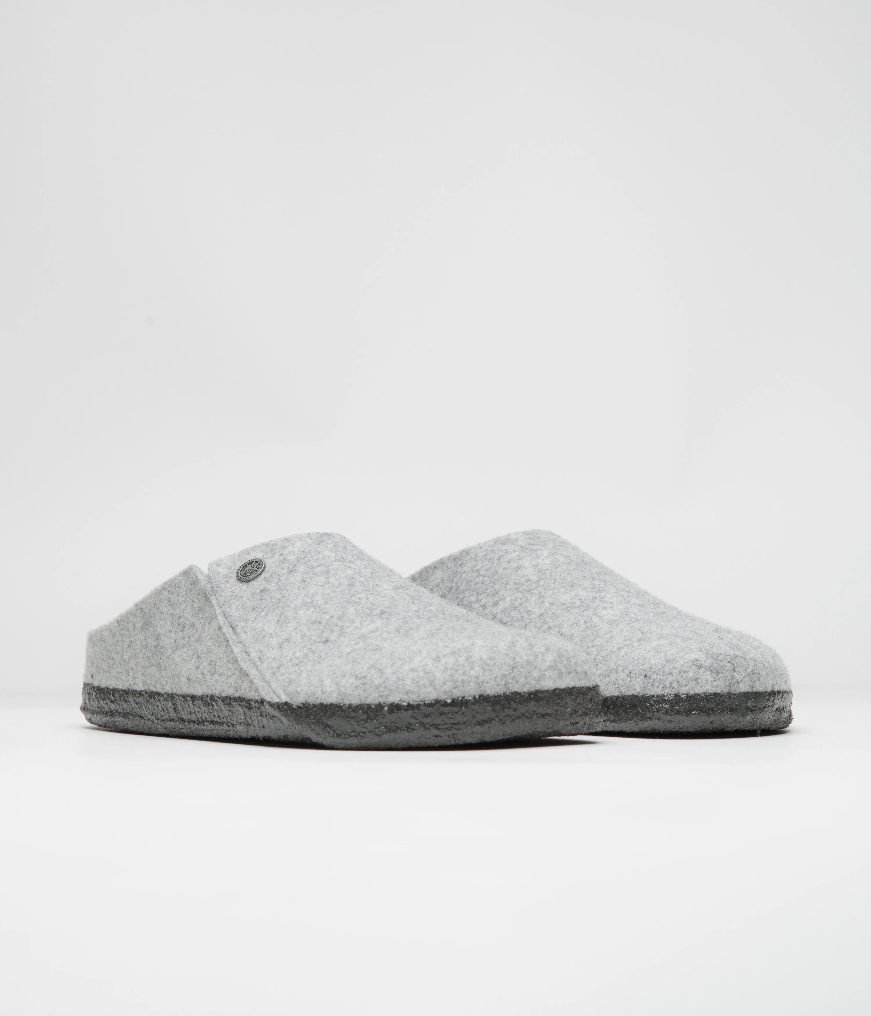 Chaussons Birkenstock Zermatt en feutre - Chaussures Birkenstock gris clair
