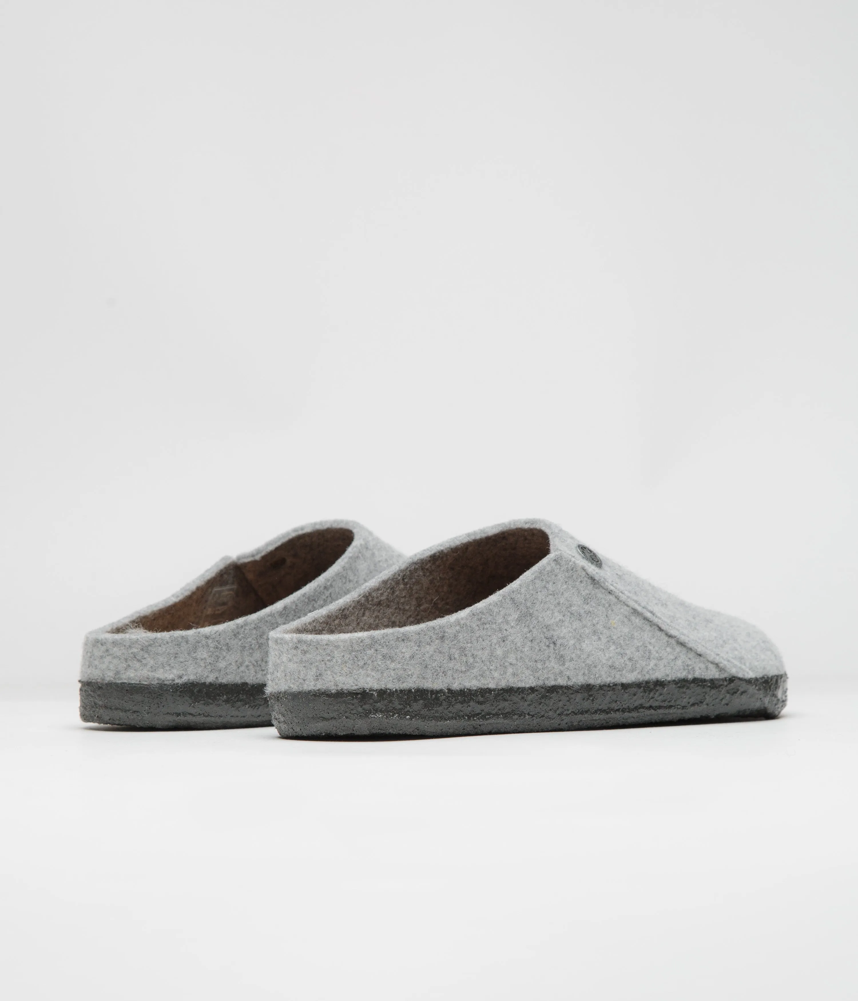 Chaussons Birkenstock Zermatt en feutre - Chaussures Birkenstock gris clair