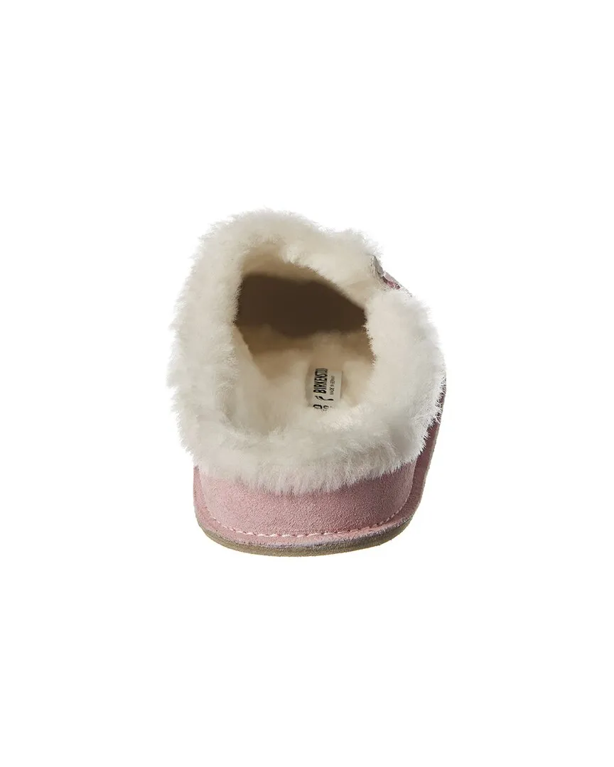 Birkenstock Zermatt Pantoufle en Cuir Étroite