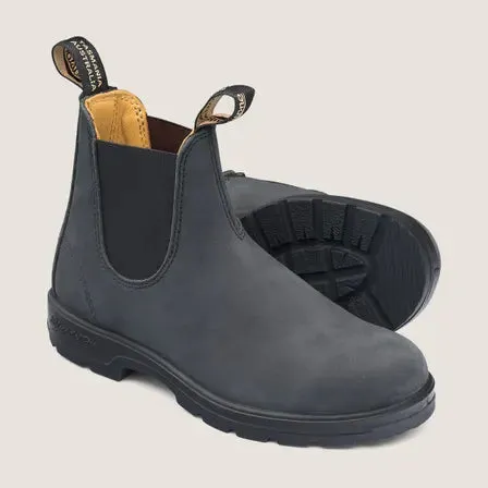 Botte Chelsea Style 587 pour Homme Blundstone - Noir Rustique