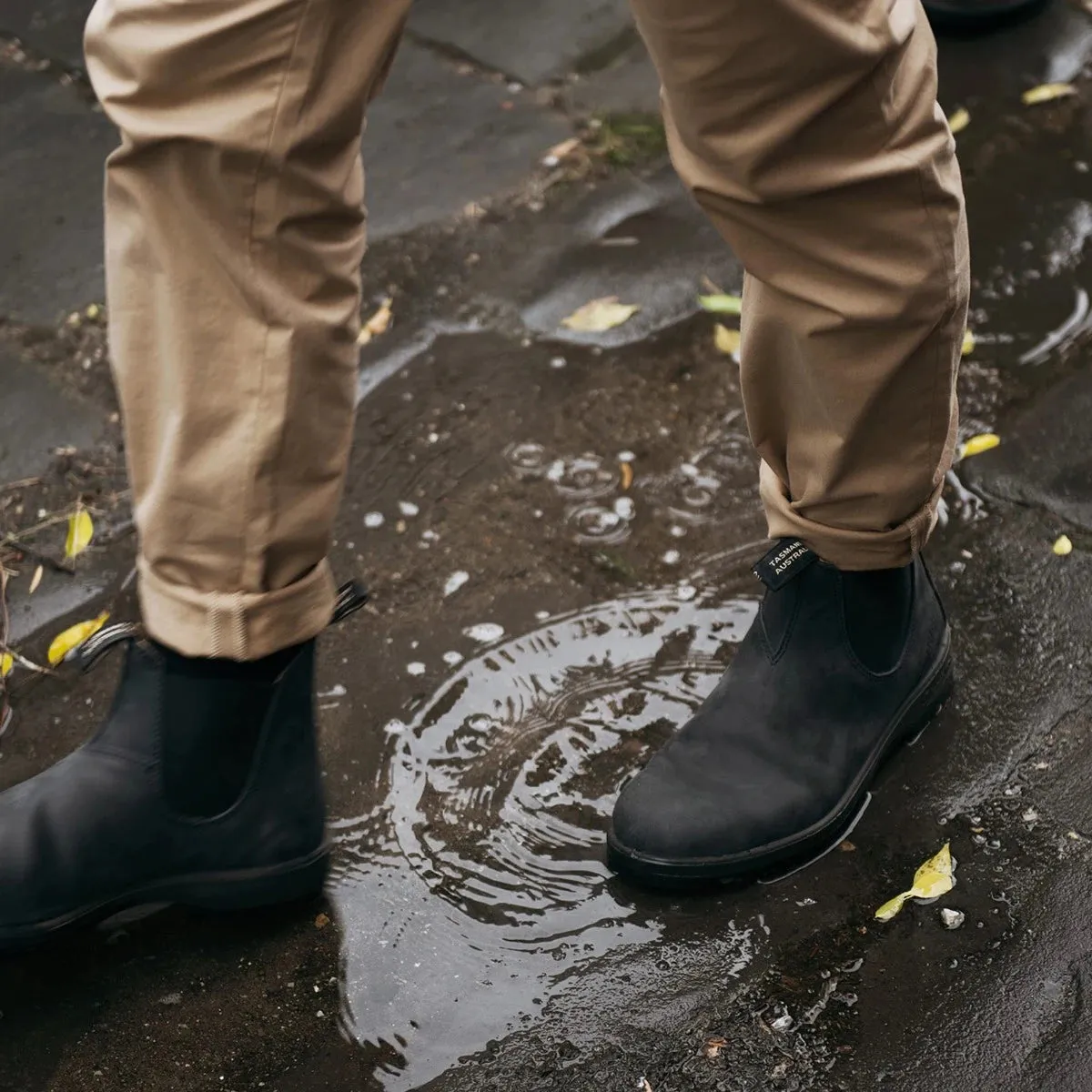 Botte Chelsea Style 587 pour Homme Blundstone - Noir Rustique