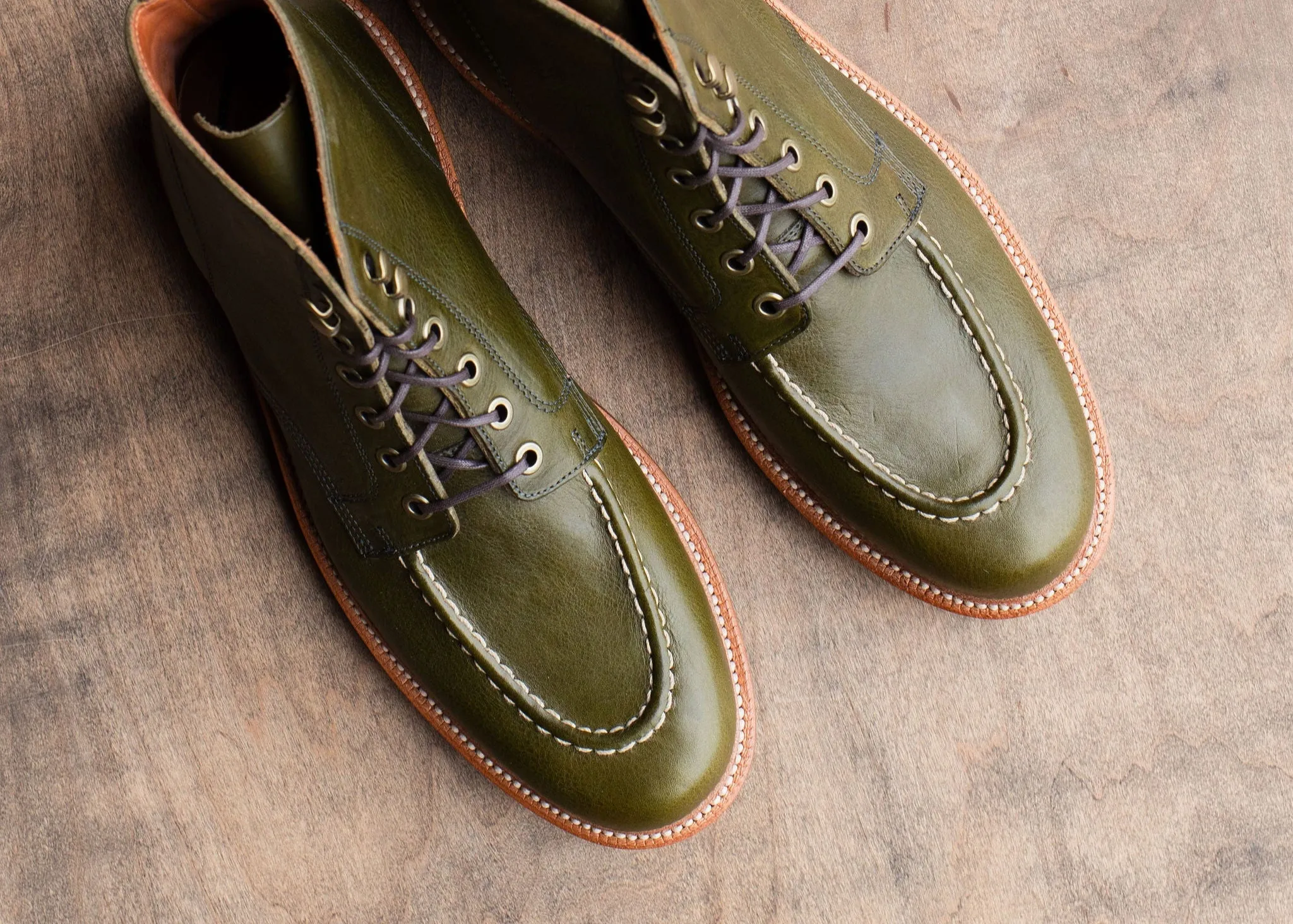 Boîte Minerva Olive Brass Boot