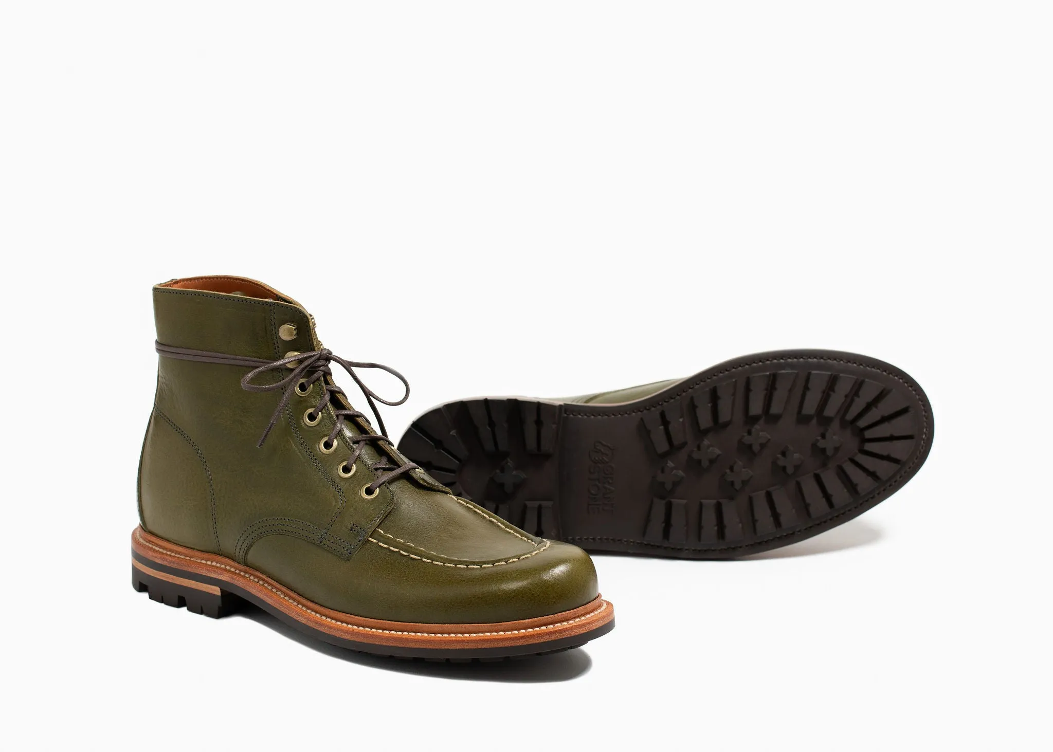 Boîte Minerva Olive Brass Boot