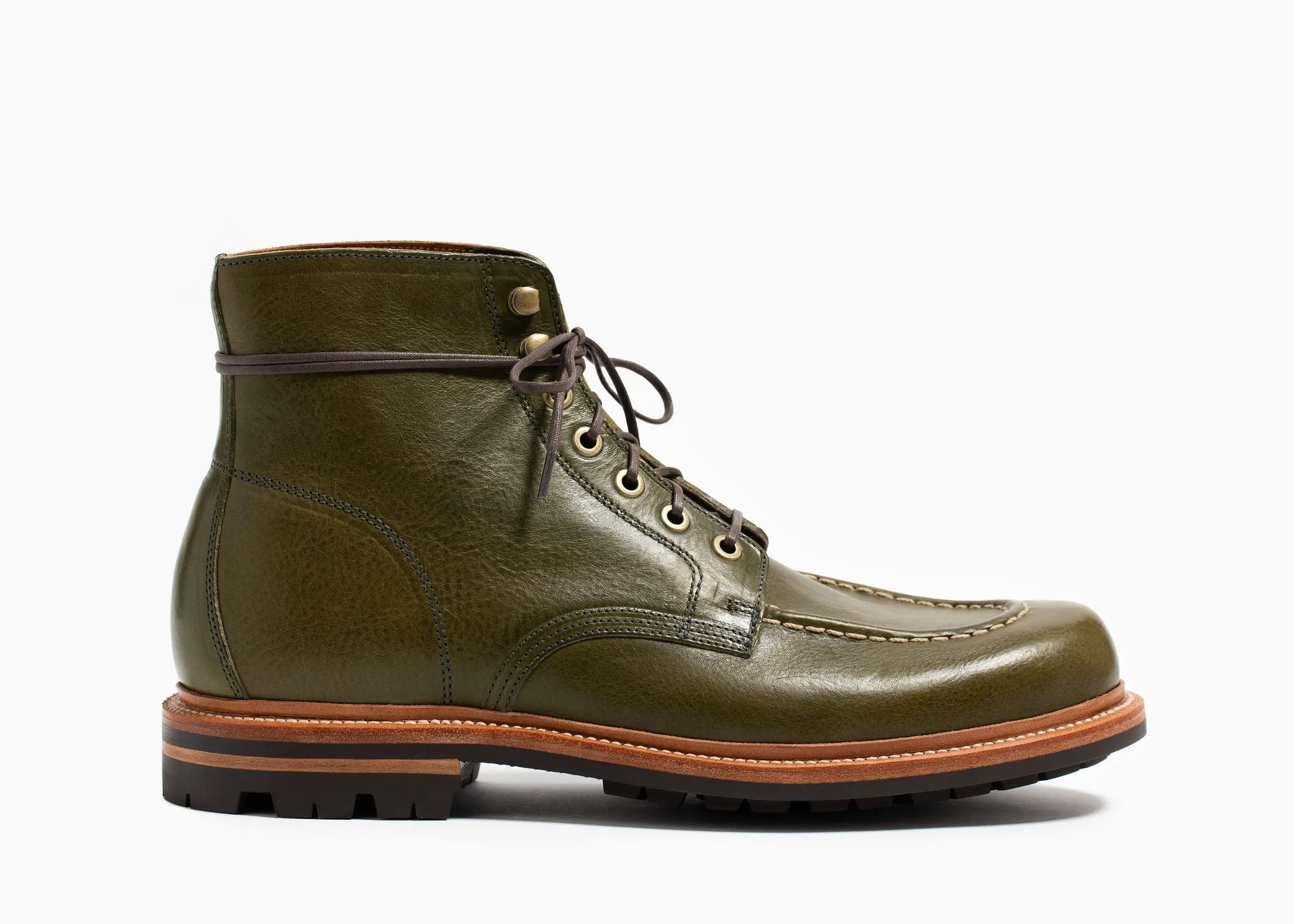 Boîte Minerva Olive Brass Boot