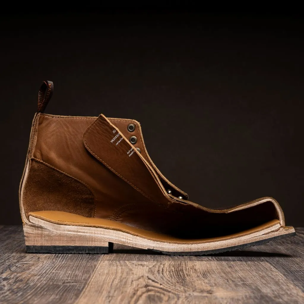 Brawler | Harnais marron moyen