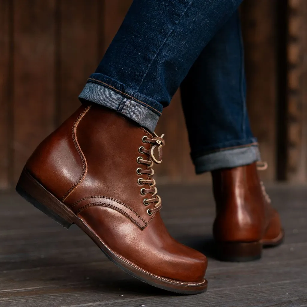 Brawler | Harnais marron moyen