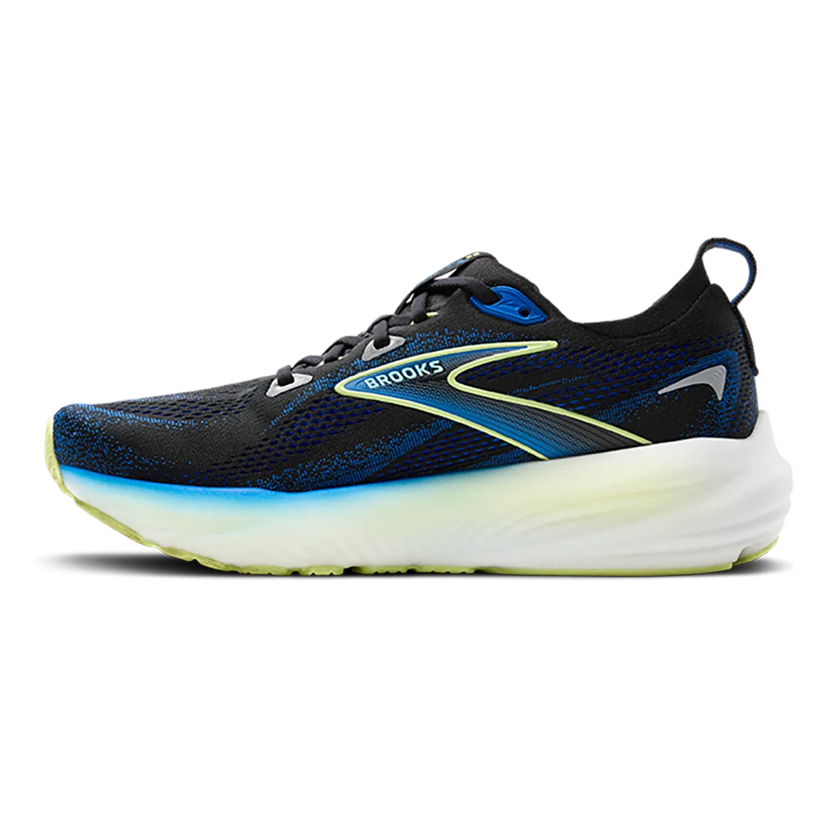 Brooks Glycerin 22 Noir - Cobalt - Jaune Néo