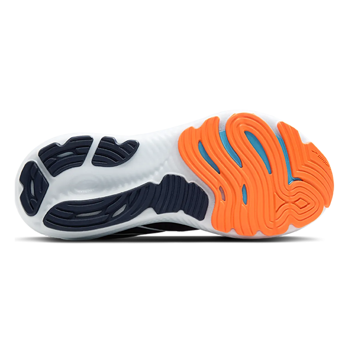 Brooks Glycerin 22 Peacoat - Ruban Bleu - Orange