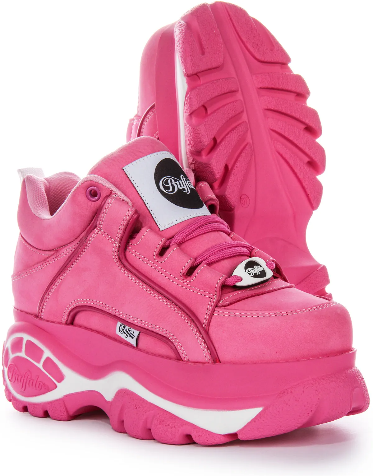 Buffalo 1339-14 2.0 En Fuchsia Pour Femmes Chaussures Buffalo