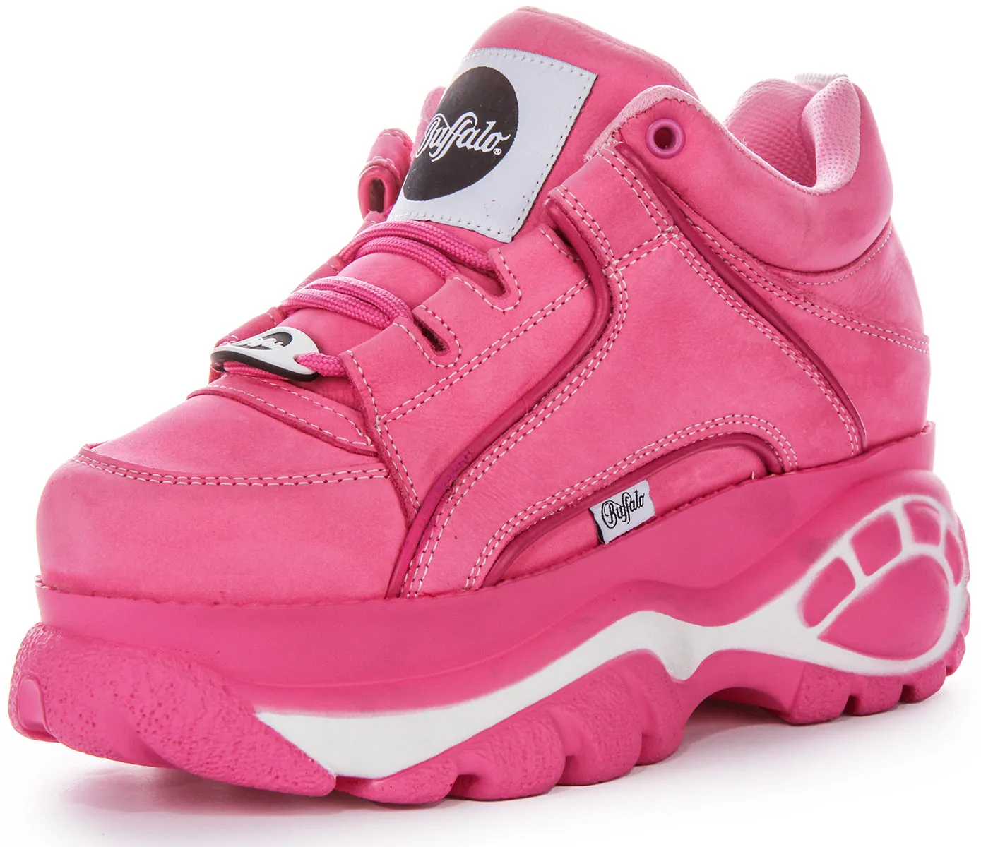Buffalo 1339-14 2.0 En Fuchsia Pour Femmes Chaussures Buffalo