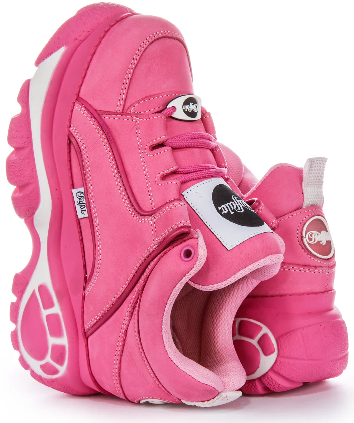 Buffalo 1339-14 2.0 En Fuchsia Pour Femmes Chaussures Buffalo