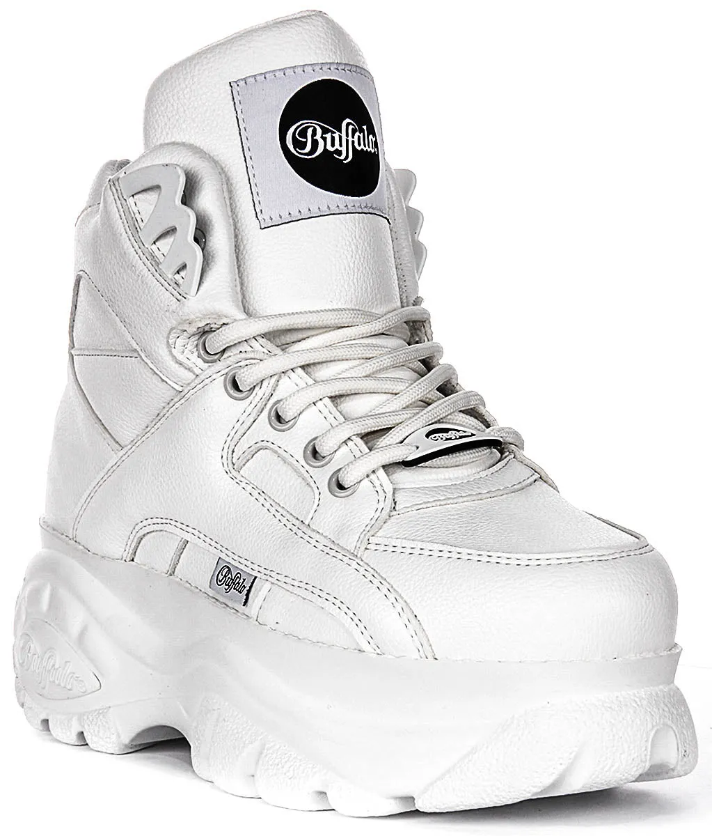 Buffalo 1340-14 2.0 En Blanc Pour Femmes Chaussures Buffalo