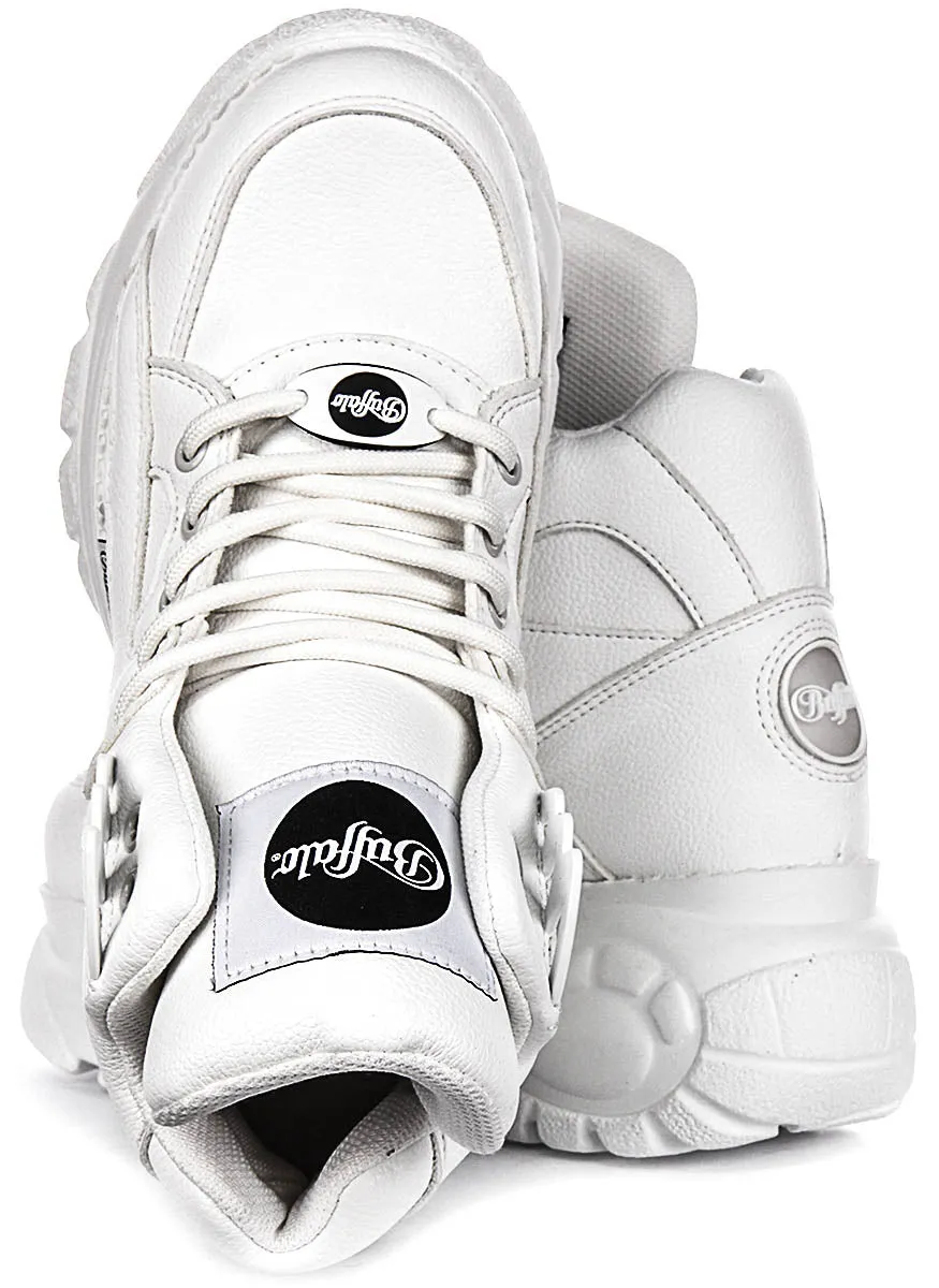Buffalo 1340-14 2.0 En Blanc Pour Femmes Chaussures Buffalo