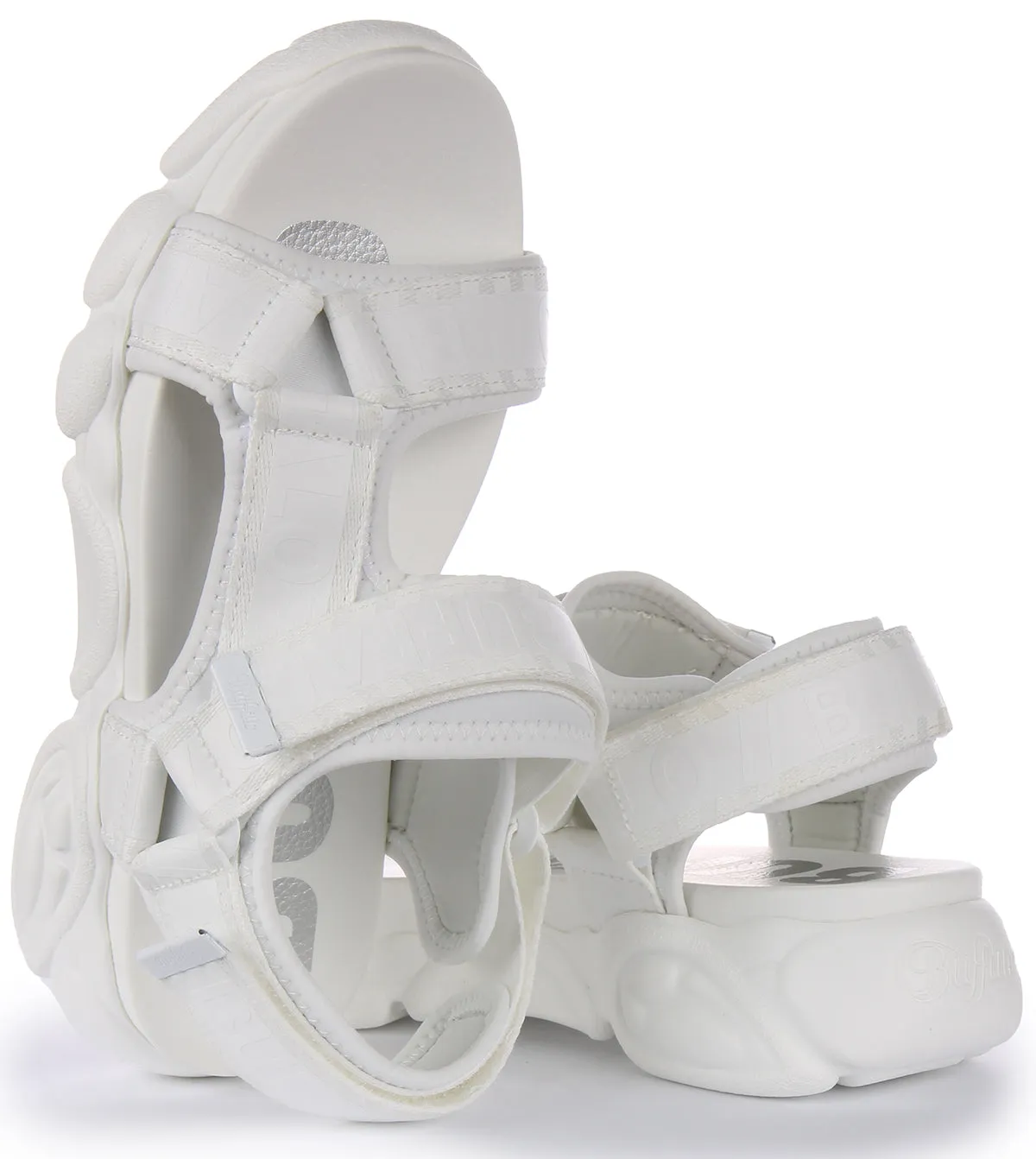 Sandale Buffalo Cld Tec en blanc pour femmes - Chaussures Buffalo